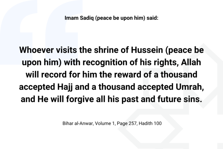 Imam Sadiq Quote about Imam hussein - Islam Quotes