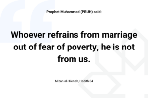 Prophet Muhammad (PBUH) Quote about marriage - Islam Quotes