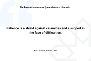 Prophet Muhammad (PBUH) Quote about calamities - Islam Quotes