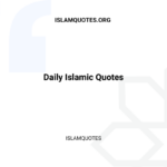 Daily Islamic Quotes